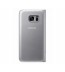 Husa LED View Cover pentru Samsung Galaxy S7, Silver
